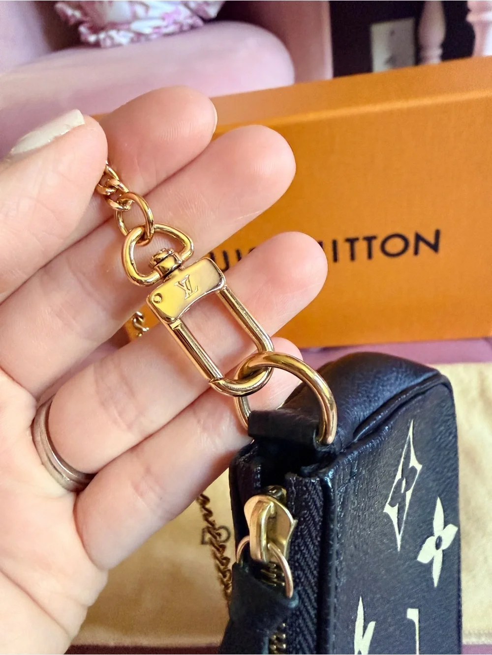 Louis Vuitton bicolor mini pochette accessories